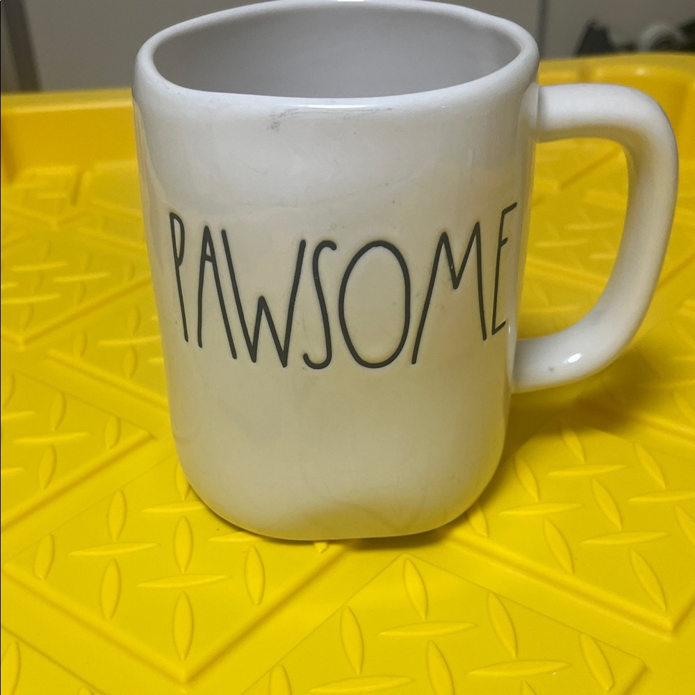 Pawsome Cream Mug